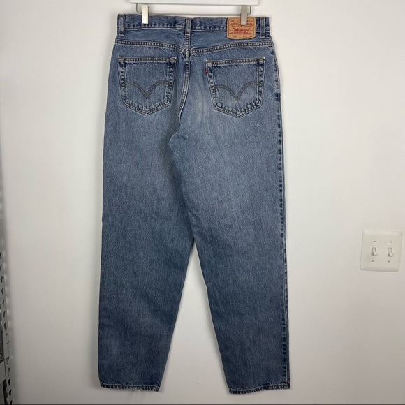 FREE HOOVER VINTAGE REPURPOSED LEVI’S JEANS KANYE WEST X DRAKE 33x34 - Picture 3 of 5